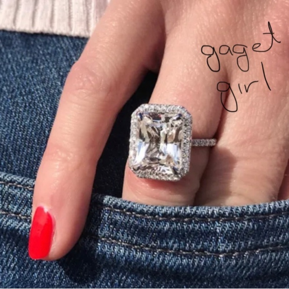 BRIDAL ENGAGEMENT RING WEDDING RING GG2 - Picture 8 of 8